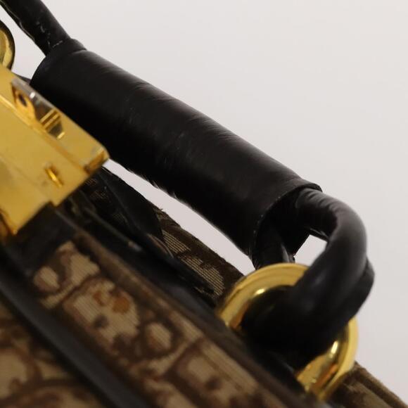 DIOR Trotter Canvas Trunk Brown Gold - Picture 8 of 12